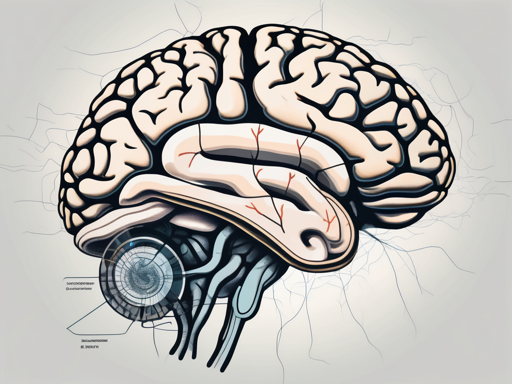 which specific lobe(s) does vestibulocochlear nerve (viii) send information to?