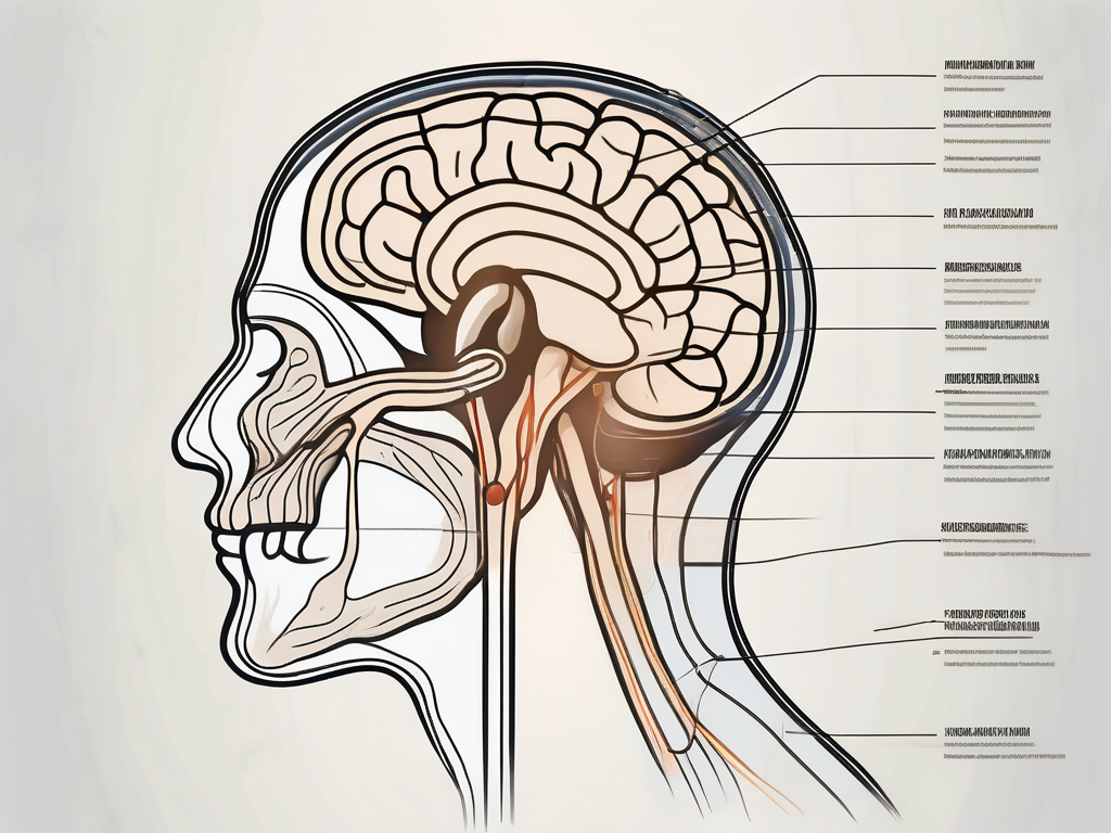 where does the vestibulocochlear nerve pass through?